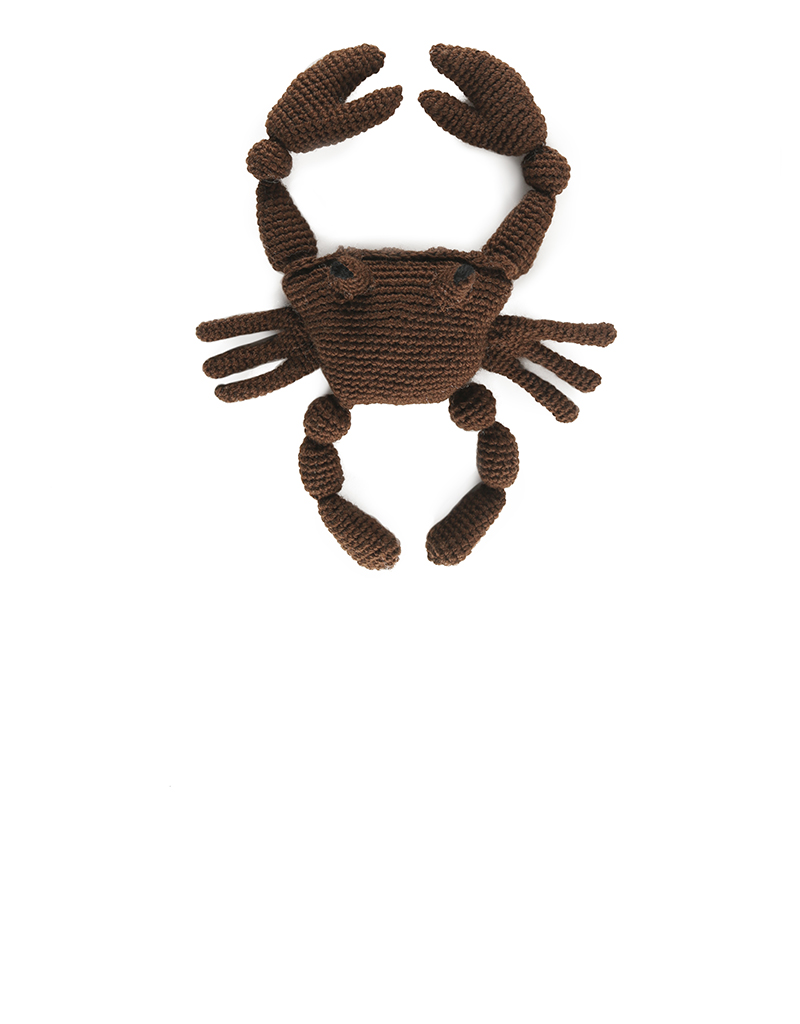 toft ed's animal Jimmy the Atlantic Crab amigurumi crochet